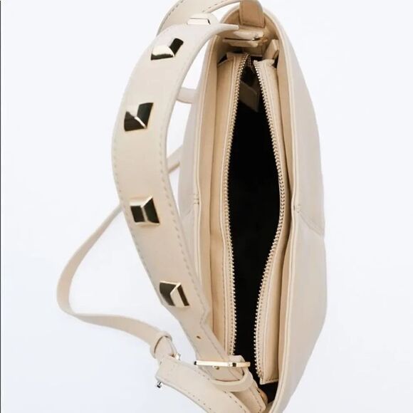 ZARA STUDDED BUCKET BAG - Picture 4 of 8